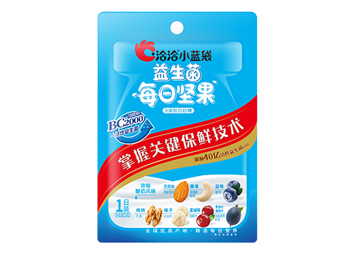 凯发一触即发官网小蓝袋益生菌每日坚果
